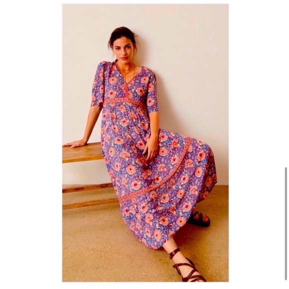 Ba&sh Vally Slit Back Maxi Dress - Picture 2 of 15